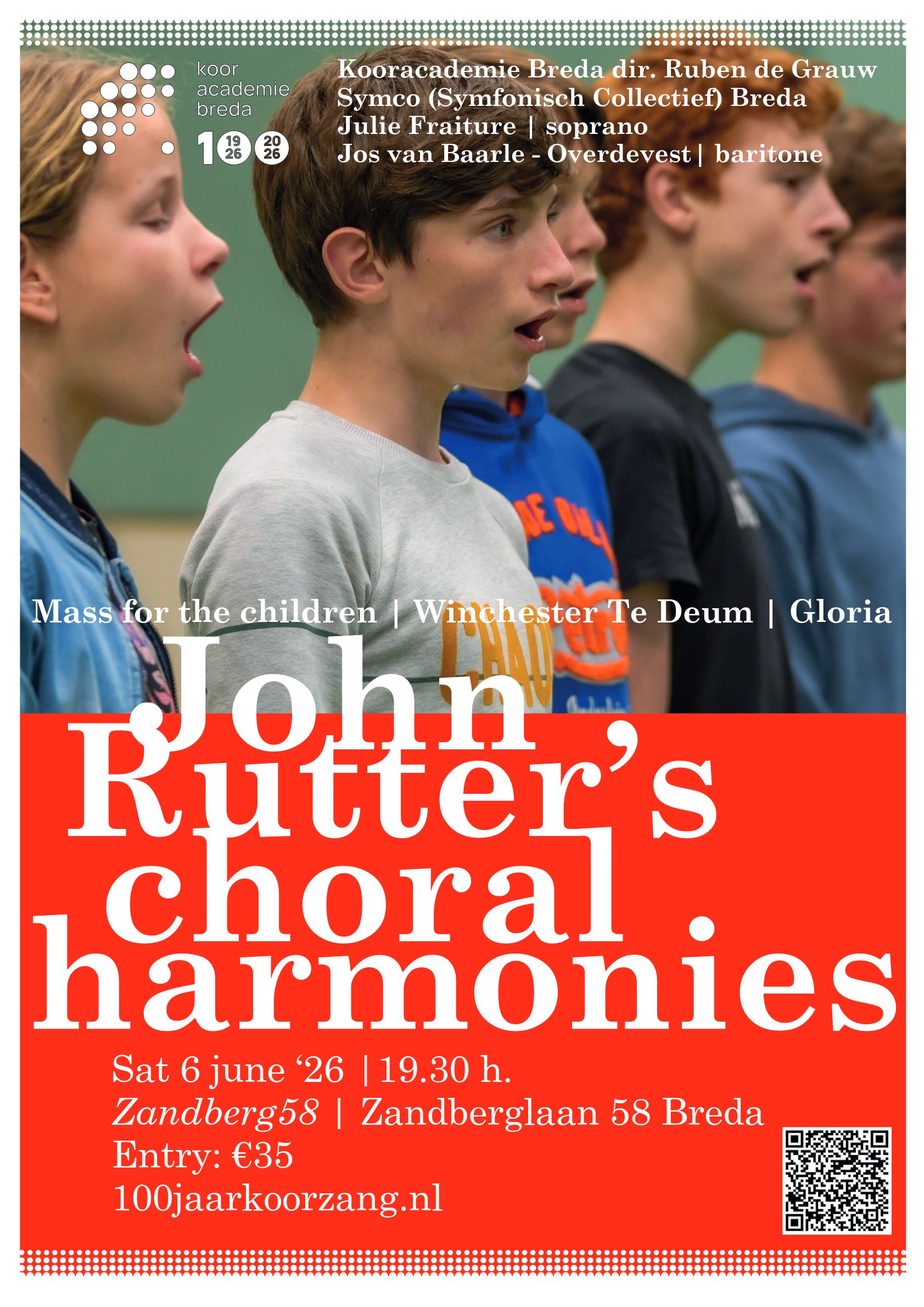John Rutter’s choral harmonies